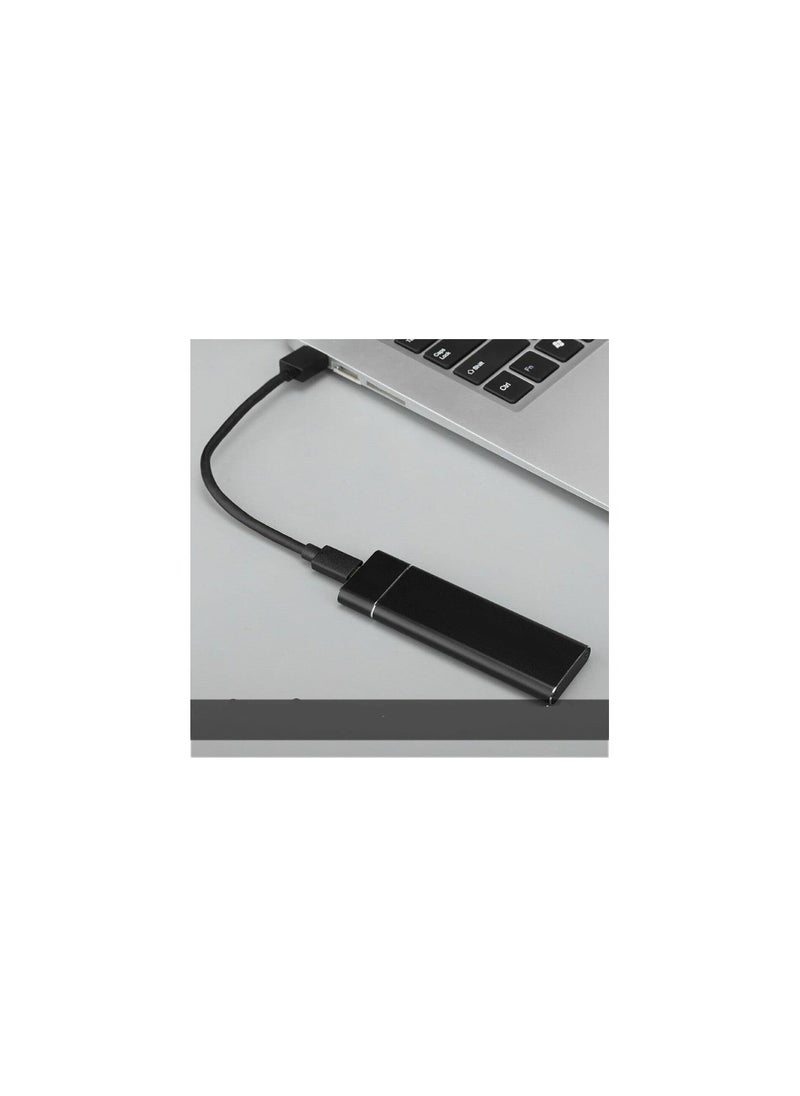 Generic NVME M.2 to Type-C USB 3.1 10Gbps Aluminum External SSD Enclosure for 2280/2260/2242/2230 PCI-E M-Key SSD  - Image 4