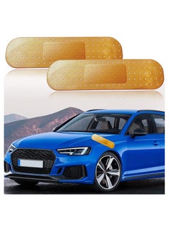 KASTWAVE Car Funny Bandage 10 Pcs Bumper Sticker Big Size Bandage Auto Car Stickers for Dent Scratches 10 x 2.6" Adhesive Bandage Sticker for Car Truck Vehicle Window Car Personalized Bandage Scratch Cover  - Image 1