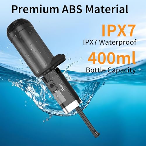 Aluan Portable Jet Spray for Toilet for Travel, Rechargeable Electric Travel Bidet with 1100mAh Battery, IPX7 Waterproof High Pressure Portable Bidet with 2 Pressure Modes for Postpartum Care, Hygiene Cleaning - Image 5