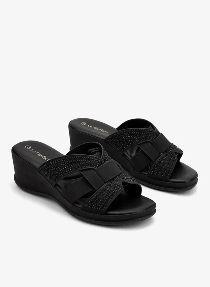 Le Confort Embellished Strap Sandal