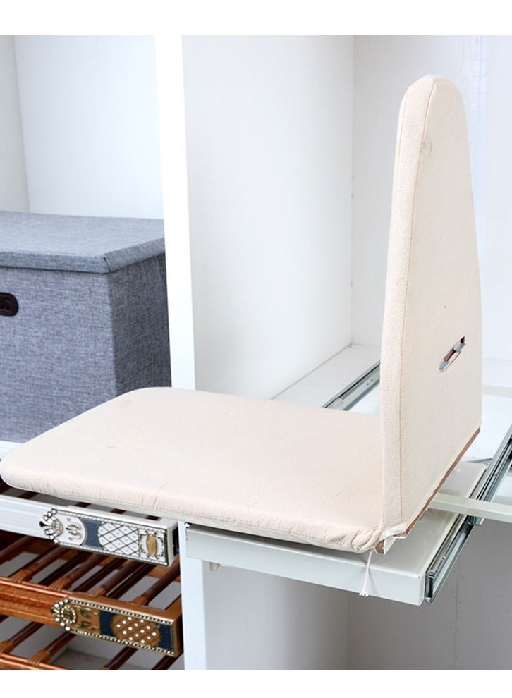 Arabest Hiding Ironing Board Foldable Ironing Station in Cabinet for Apartment & Small Room | Sturdy Folding Board, Easy-Release Lever  - Image 5