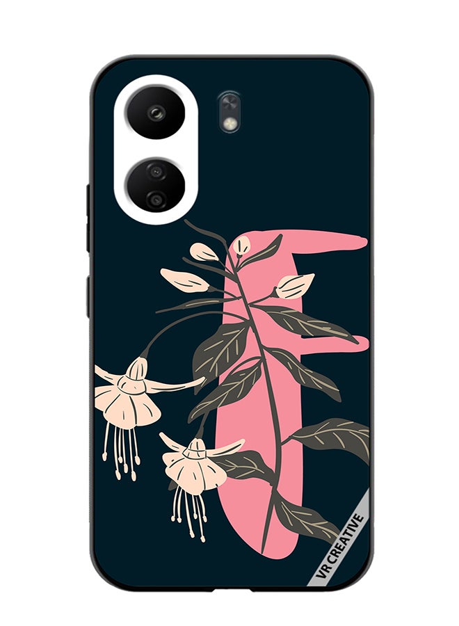 VR CREATIVE Protective Case Cover For Xiaomi Redmi 13C Alphabet F Design Multicolour - Image 1