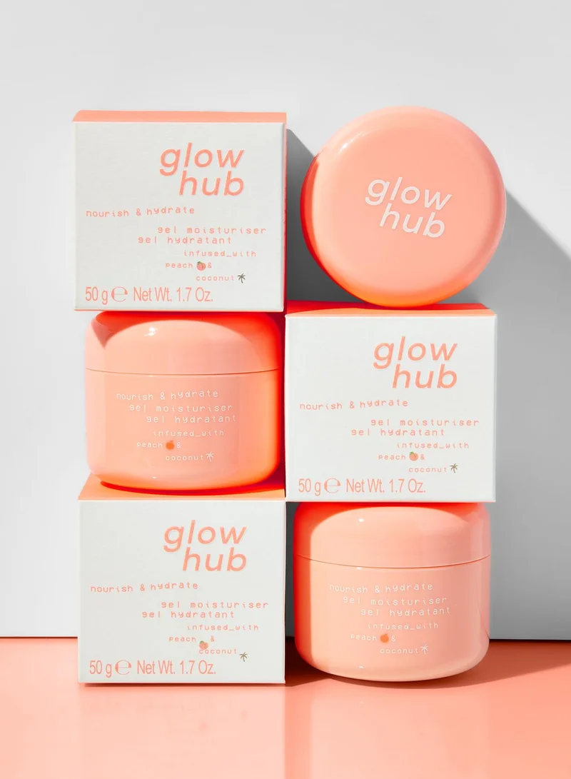 glow hub Travel Size Nourish & Hydrate Gel Moisturiser