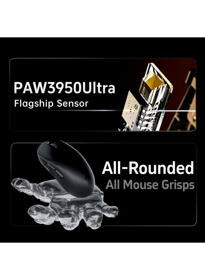 اي تي كي ماوس ألعاب لاسلكي ATK Dragonfly A9 Plus، مستشعر PAW3950 Ultra، دقة 42000 DPI، معدل استجابة 8000Hz، اتصال ثلاثي الأوضاع، وزن خفيف 53 جم - Image 4