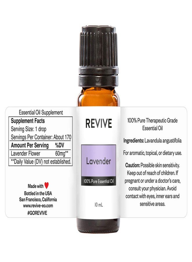 REVIVEEO Lavender Essential Oil by Revive Essential Oils 2 Pack - REVIVEEO - 100% Pure Therapeutic Grade, for Diffuser, Humidifier, Massage, Aromatherapy, Skin & Hair Care, Unrefined Oils with No Fillers - Image 3