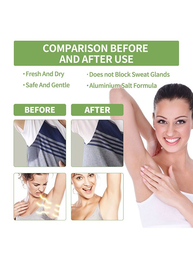 EELHOE Armpit Refreshing Antiperspirant Spray -for Clean Armpit Odor, Body Odor, Sweat Odor, Long Last Freshness & Dryness ,Refreshing Breathable Anti-Perspirant Deodorant Cream Under Armpit - Image 4