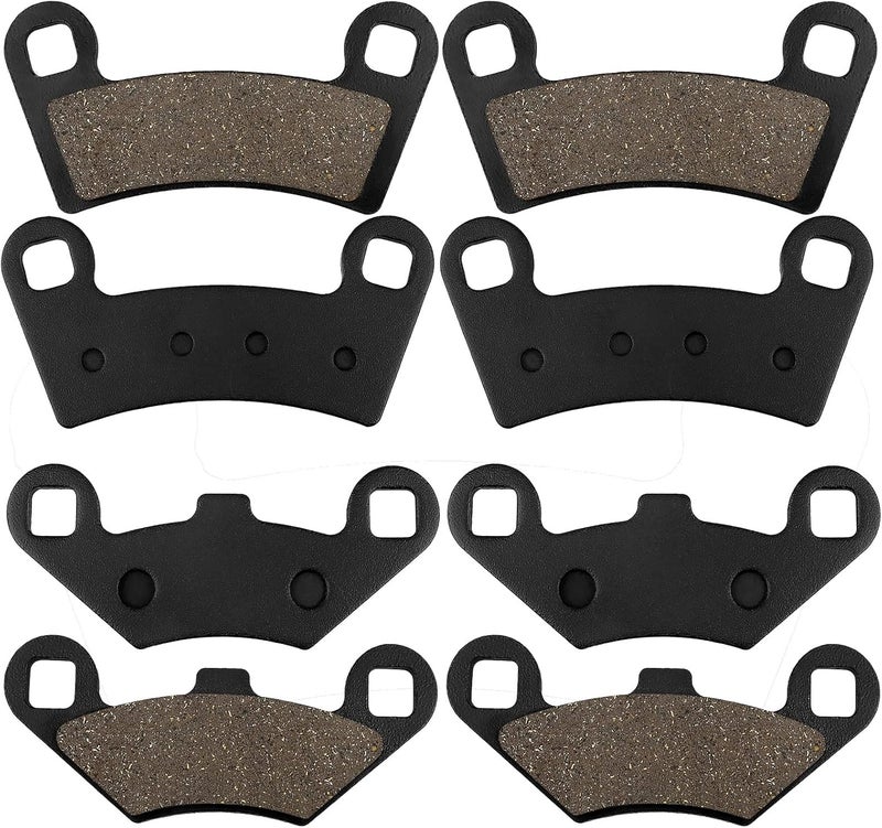 LOCOPOW Brake Pads Front and Rear for Polaris RZR 570, RZR 800, RZR S 800 (2012-2015) - Image 2