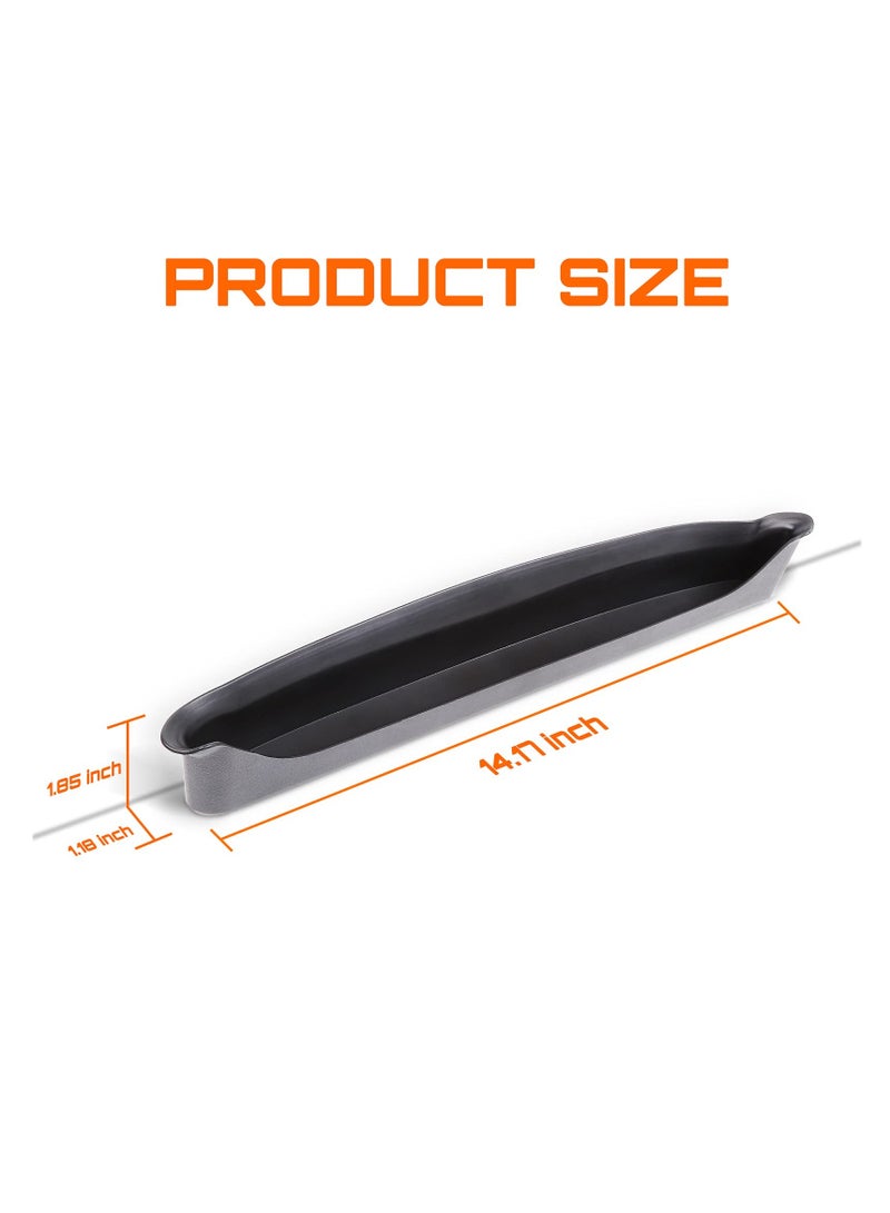 Excefore JL GrabTray Passenger Storage Tray Organizer Grab Handle Accessory Box for 2018-2022 Jeep Wrangler JL JLU & Jeep Gladiator JT, Interior Accessories, Black - Image 5