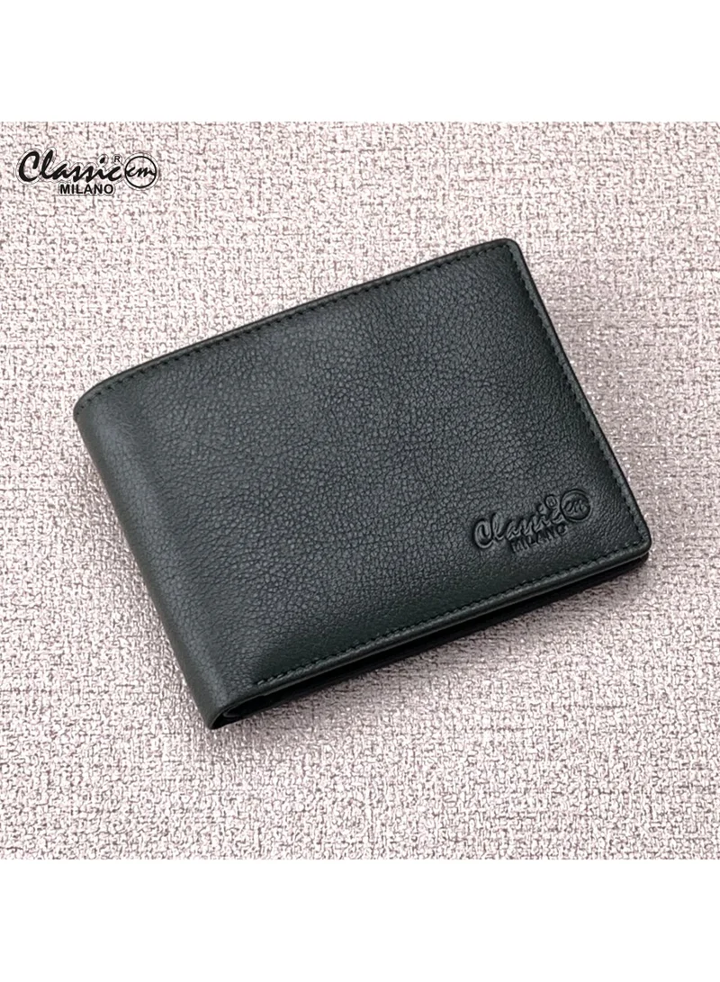 Classic Milano Classic Milano Genuine Leather Wallet for Men – Slim Bifold Men’s Wallet with RFID Blocking, Multiple Card Slots – Stylish Mens Purse Wallets Gift for Husband, Father