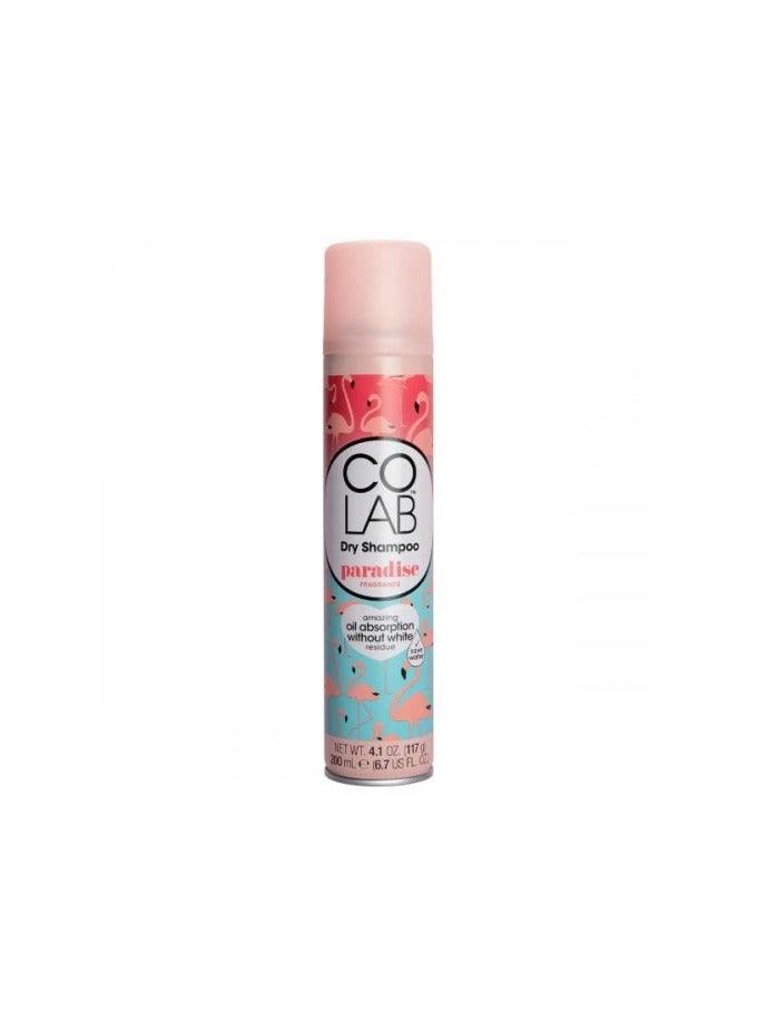 COLAB Dry Shampoo Invisible Paradise Fragrance 200ml - Image 3