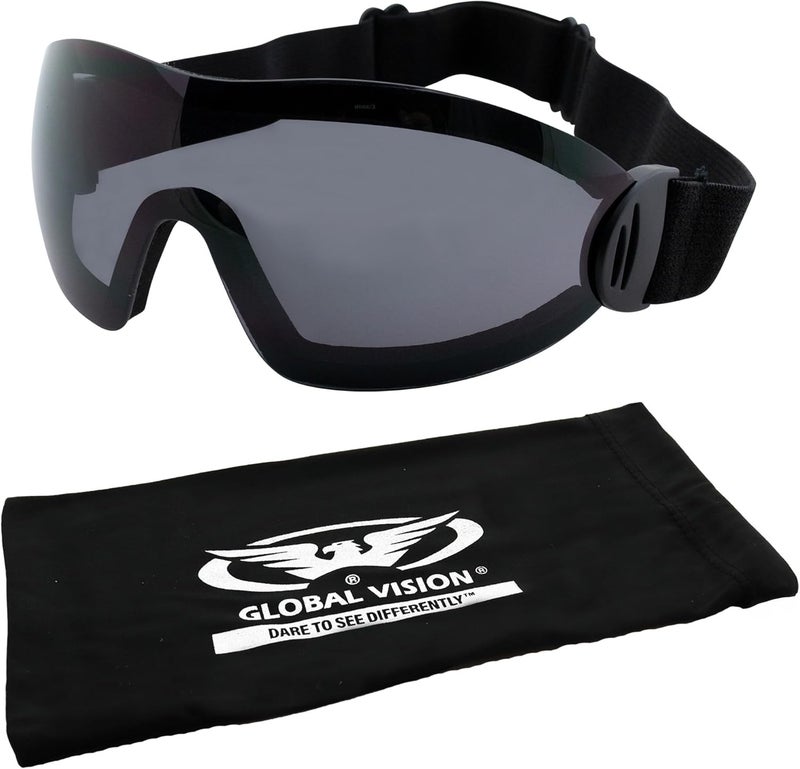 Global Vision Unisex Smoke Anti-Fog Goggles - Image 1