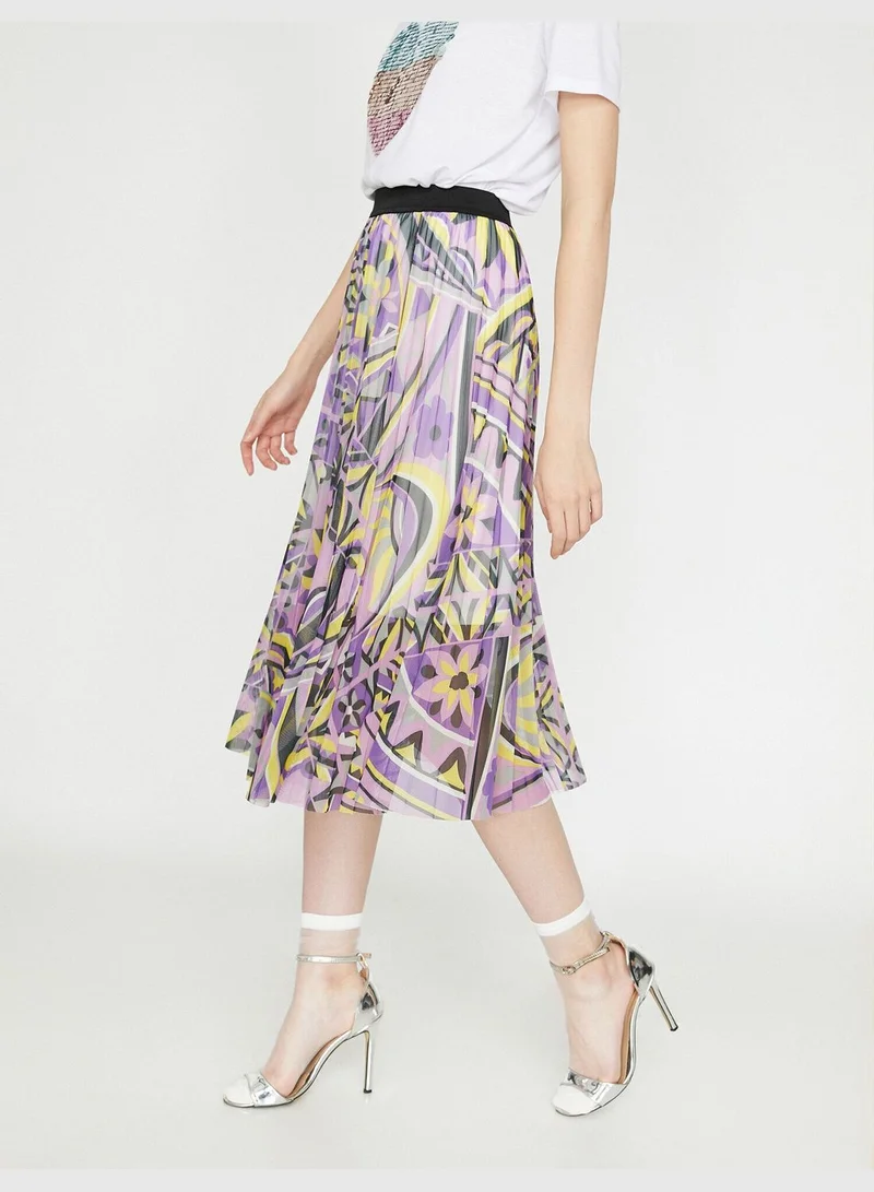 KOTON Patterned Skirt