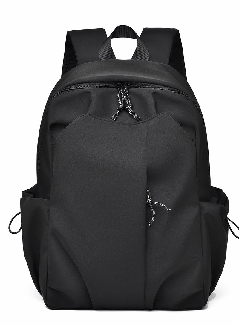 SKT Shiketro Simple Large Capacity Backpack In Gray  - Image 1