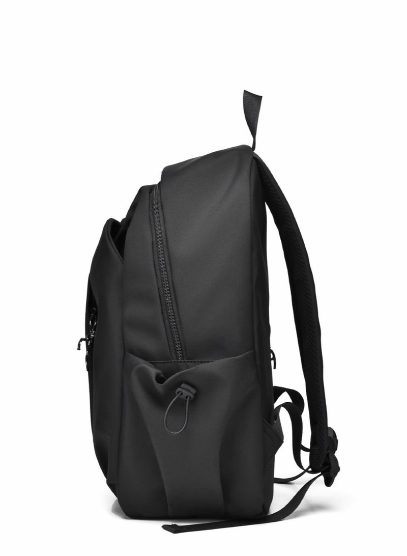 SKT Shiketro Simple Large Capacity Backpack In Gray  - Image 2