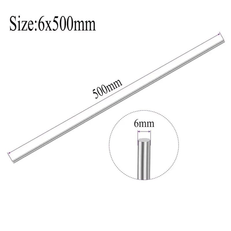 304 Stainless Steel Solid Shaft Round Rod 3mm Diameter 330mm Length 5 Pcs Lathe Bar Stock - Image 4