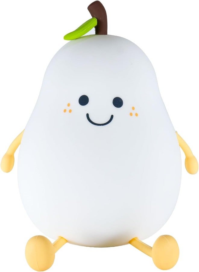 GALV Night Light for Kids, 16 Color Changing Silicone Lamp, USB Rechargeable, Kids Room Decor, Pears Stature - Image 1