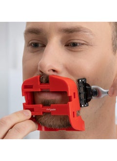 Sleekgoatee Goatee Shaving Template & Lineup Tool Fully Adjustable Beard Shaper & Shaving Guide For Men With Goatee Shape Trim & Shave Van Dyke Goatee Circle Beard Height & Width Adjustable - pzsku/ZC6DC680B883E4971240AZ/45/_/1707974539/cc468c06-7b9c-4422-b156-476d5d228d03