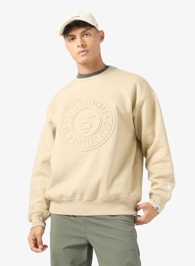 AAPE Basic crew neck sweatshirt