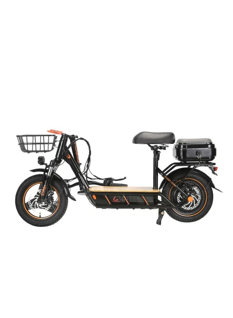 KugooKirin سكوتر كهربائي Kugoo C1 Pro Plus 48V 10Ah 500W, السرعة القصوى: 40-45 كم/ساعة, مدى يصل إلى 60 كم, الحد الأقصى للحمولة 75 كجم - Image 3