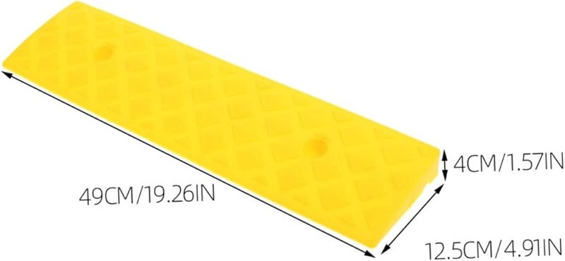 منحدر باب مطاطي ثقيل مقاوم للعوامل الجوية للكراسي المتحركة والمركبات عريض ومرتفع - Image 4