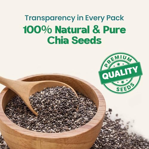 Zandu Chia Seeds- 200GM (Pack of 2) I Premium & Raw Seeds I Rich in Omega-3 Fatty Acids I Helps in Weight Management I Rich in Dietary Fiber I Rich in Protein I Resealable Pack - Image 2