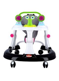 Adjustable Baby Walker With Push Handle, 360 Degree Rotating Wheels, Little Baby