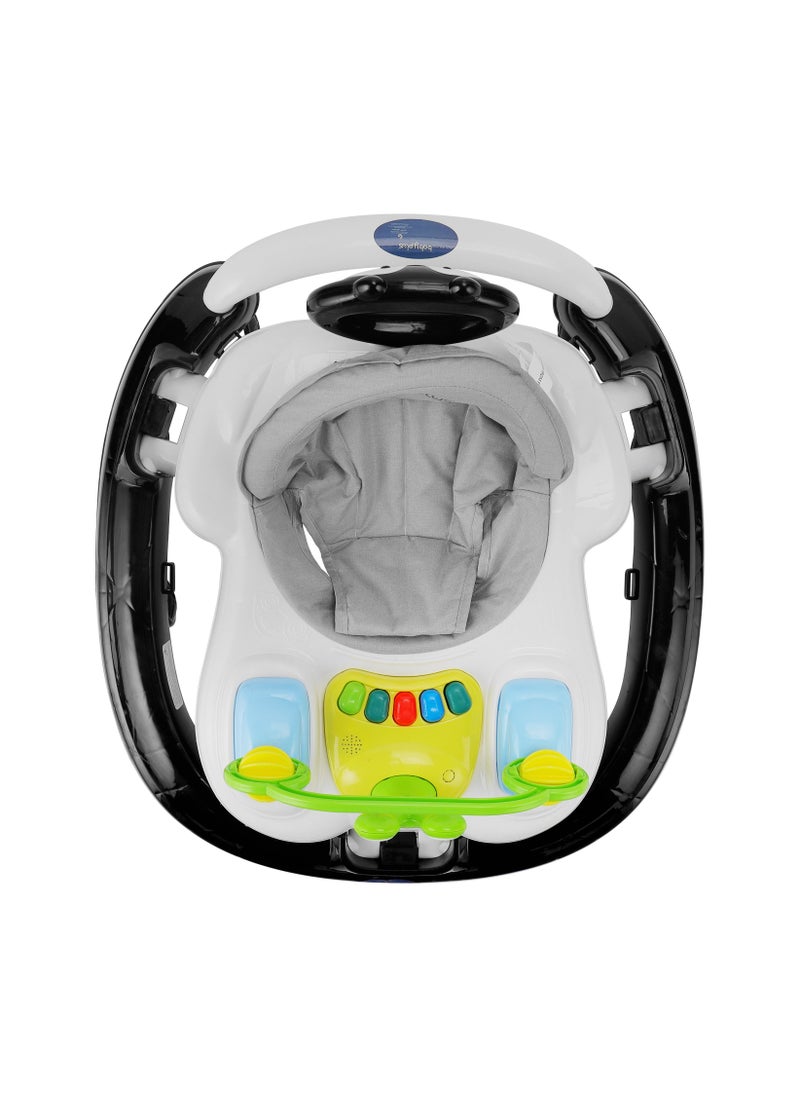 BABY PLUS - Adjustable Baby Walker With Push Handle, 360 Degree Rotating Wheels, Little Baby - Image 1