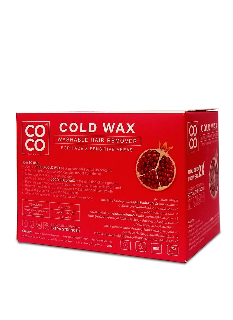 Coco - Wax Cold Wax Pomegranate 250gm - Image 1