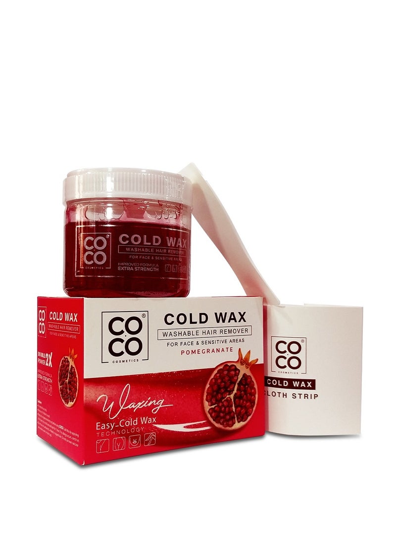 Coco - Wax Cold Wax Pomegranate 250gm - Image 1