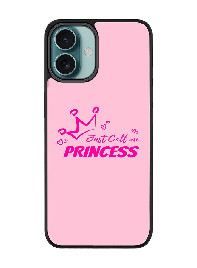 Stylizedd For iPhone 16 Plus Case [Compatible with MagSafe] Slim Magnetic cover Phone Case iPhone 16 Plus -Just call me princess - Image 1