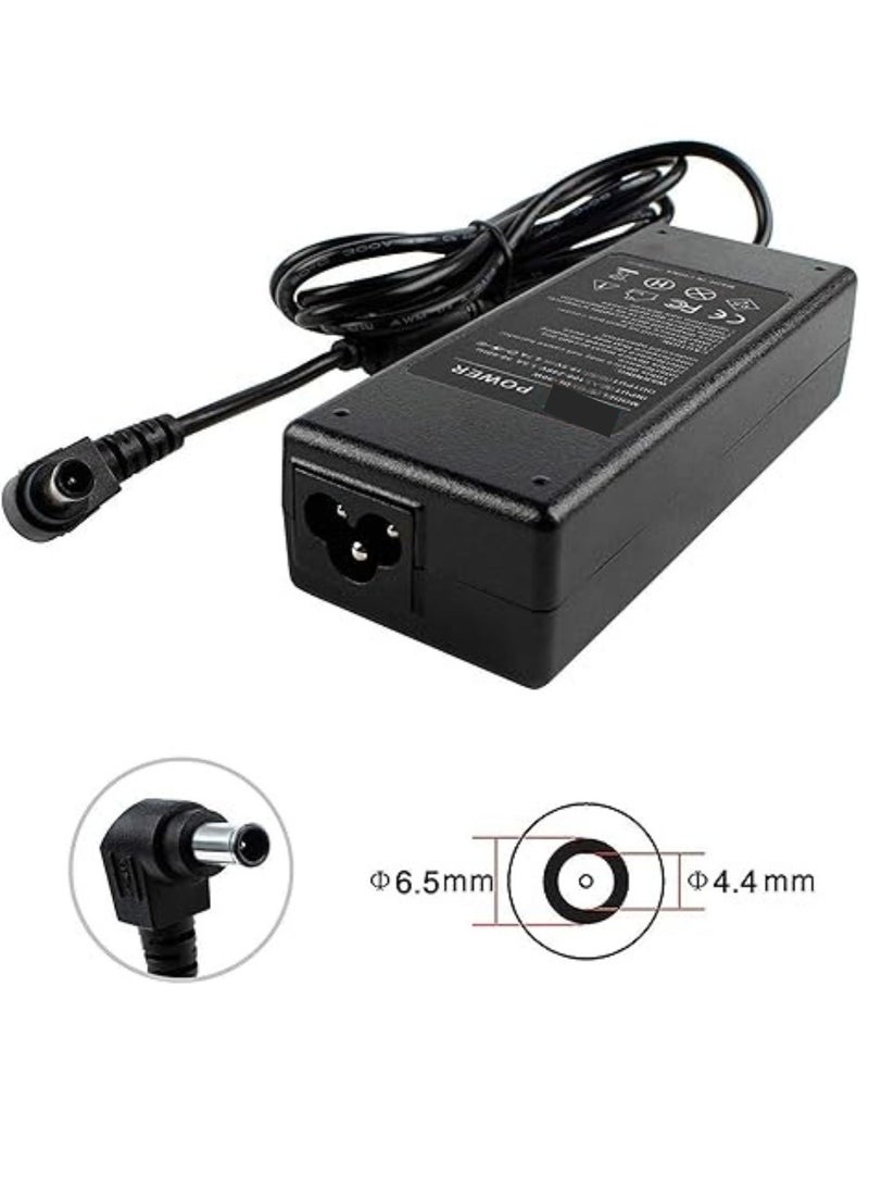 Terabyte 19.5V 4.7A 90W for Sony Ac Adapter Laptop Computer Charger Notebook PC Power Cord Supply Source Plug Connector Size: 6.5X4.4mm - Image 2