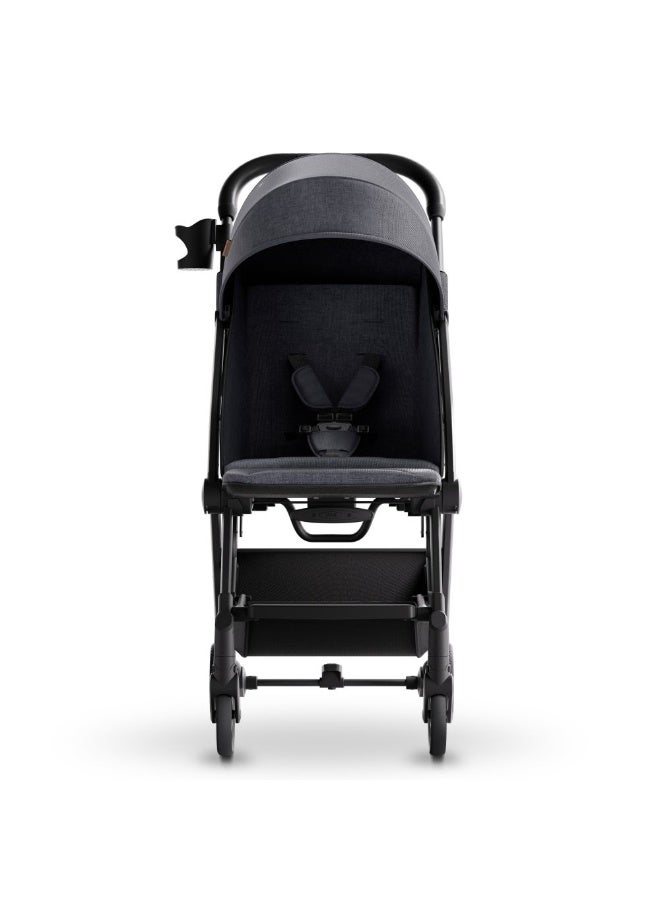 Mompush - Lithe V2 Lightweight Travel Stroller, Grey, 0-3 Y - Image 4