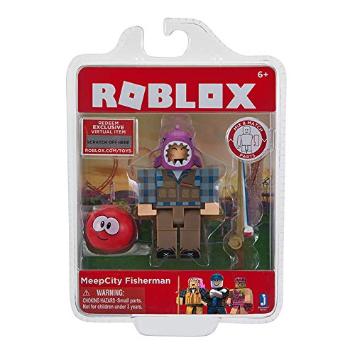 Roblox Action Collection - MeepCity Fisherman Figure Pack [Includes Exclusive Virtual Item] - Image 2