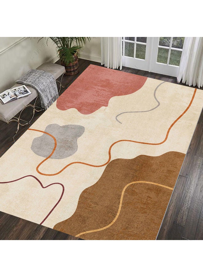 Soft Touch Multicolour Rectangular Carpet 160x230cm - Image 2