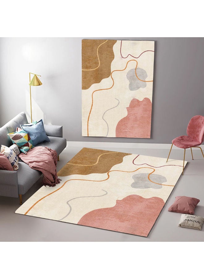 Soft Touch Multicolour Rectangular Carpet 160x230cm - Image 1