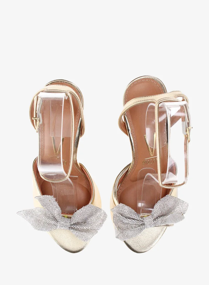 VIZZANO GOLD Vizzano Ladies Party Sandals Gold | Made In Brazil for Women | Best Price UAE
