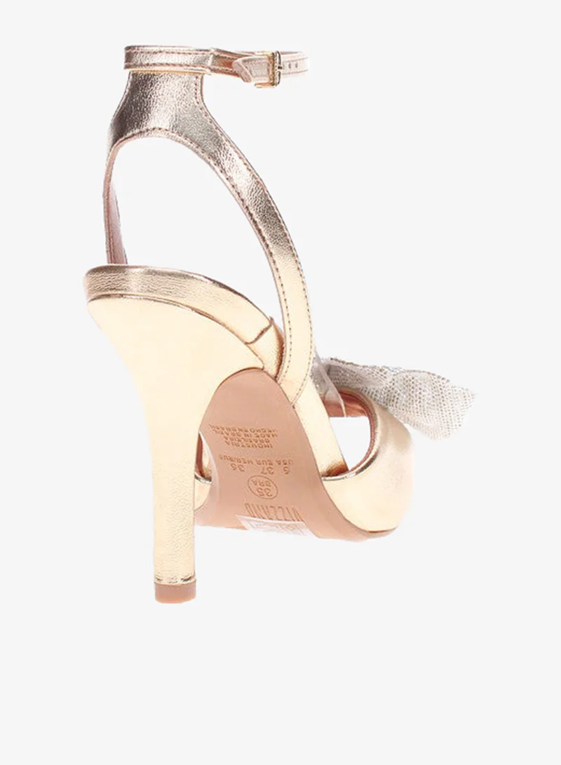 VIZZANO GOLD Vizzano Ladies Party Sandals Gold | Made In Brazil for Women | Best Price UAE