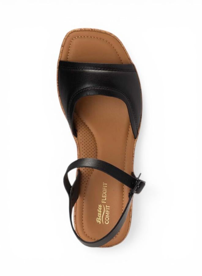 Bata Block‑Heel Sandals with Adjustable Back Strap - Image 4