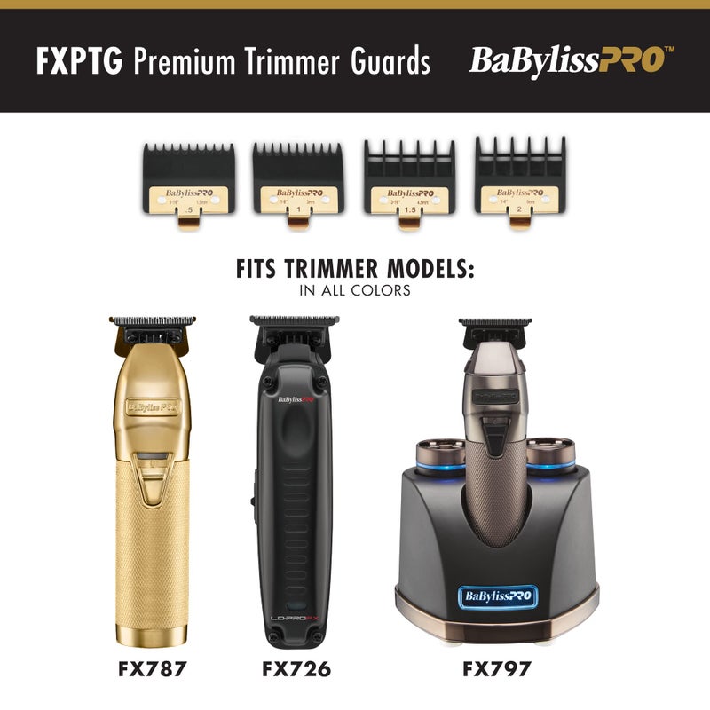 BaBylissPRO Premium Trimmer Guards for FX797,FX787, FX726 - Image 2