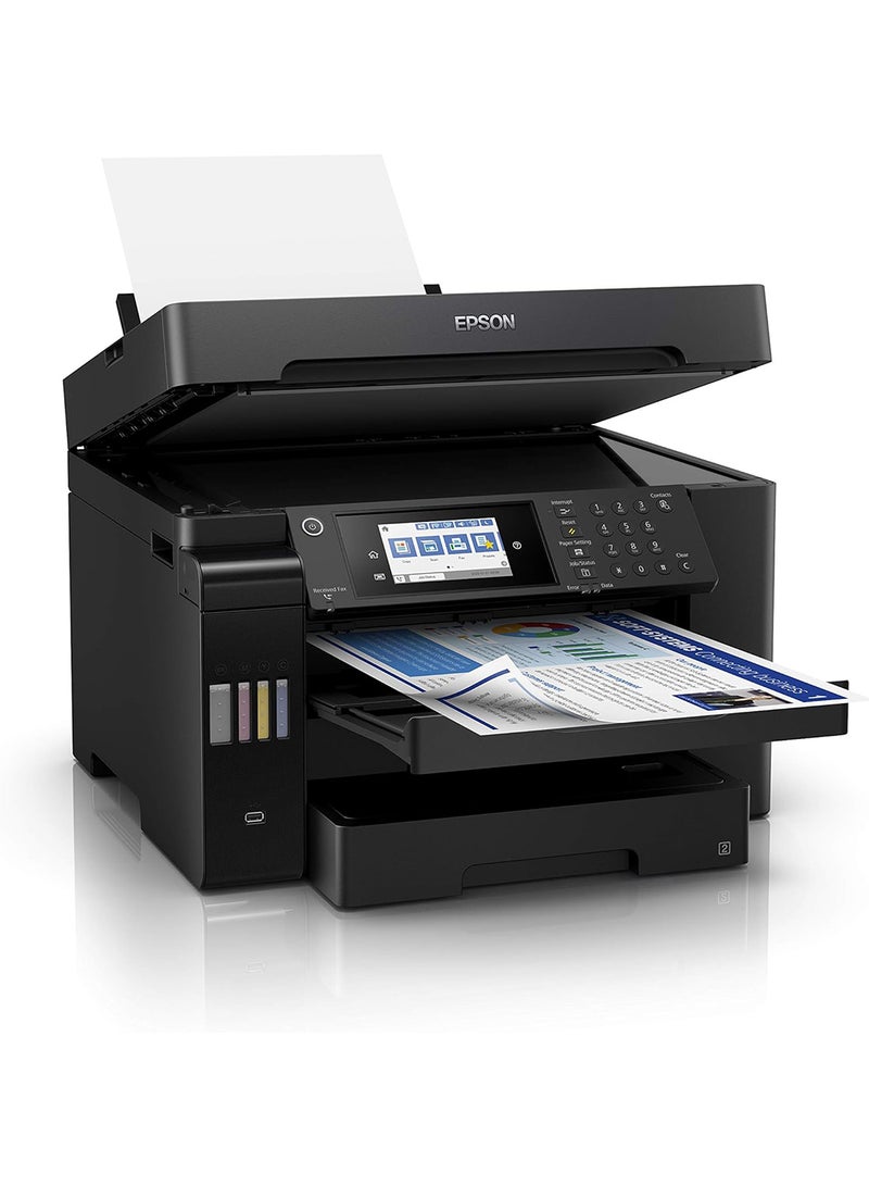 EPSON EcoTank L15160 A3+ 4-in-1 Print, Scan, Copy, Fax Wireless Inktank Business Printer Black - Image 2