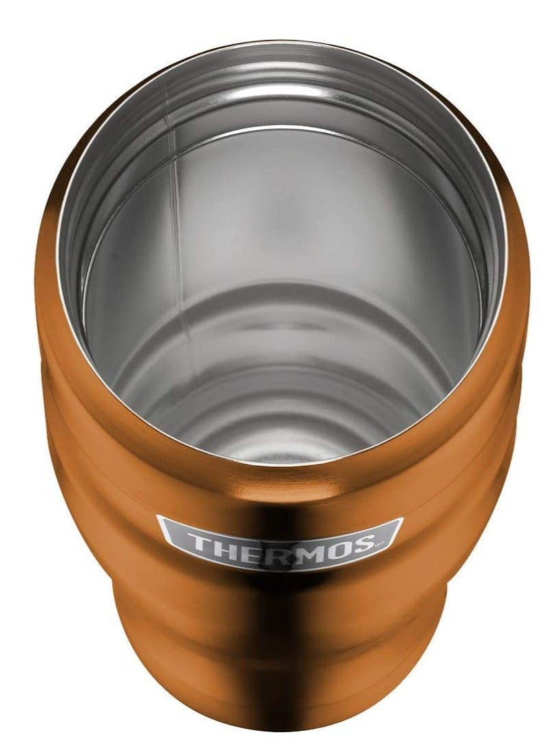 THERMOS كوب السفر ستينلس كينج 470 مل نحاسي - Image 4
