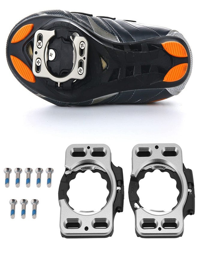 DAUERHAFT 1 Pair Quick Release Cycling Shoes Cleats Cover Adapter Converter for Zero, Cleats Bike Cleat Cover Adapter Converter Bicycle Pedal Bicycle Parts - Image 5