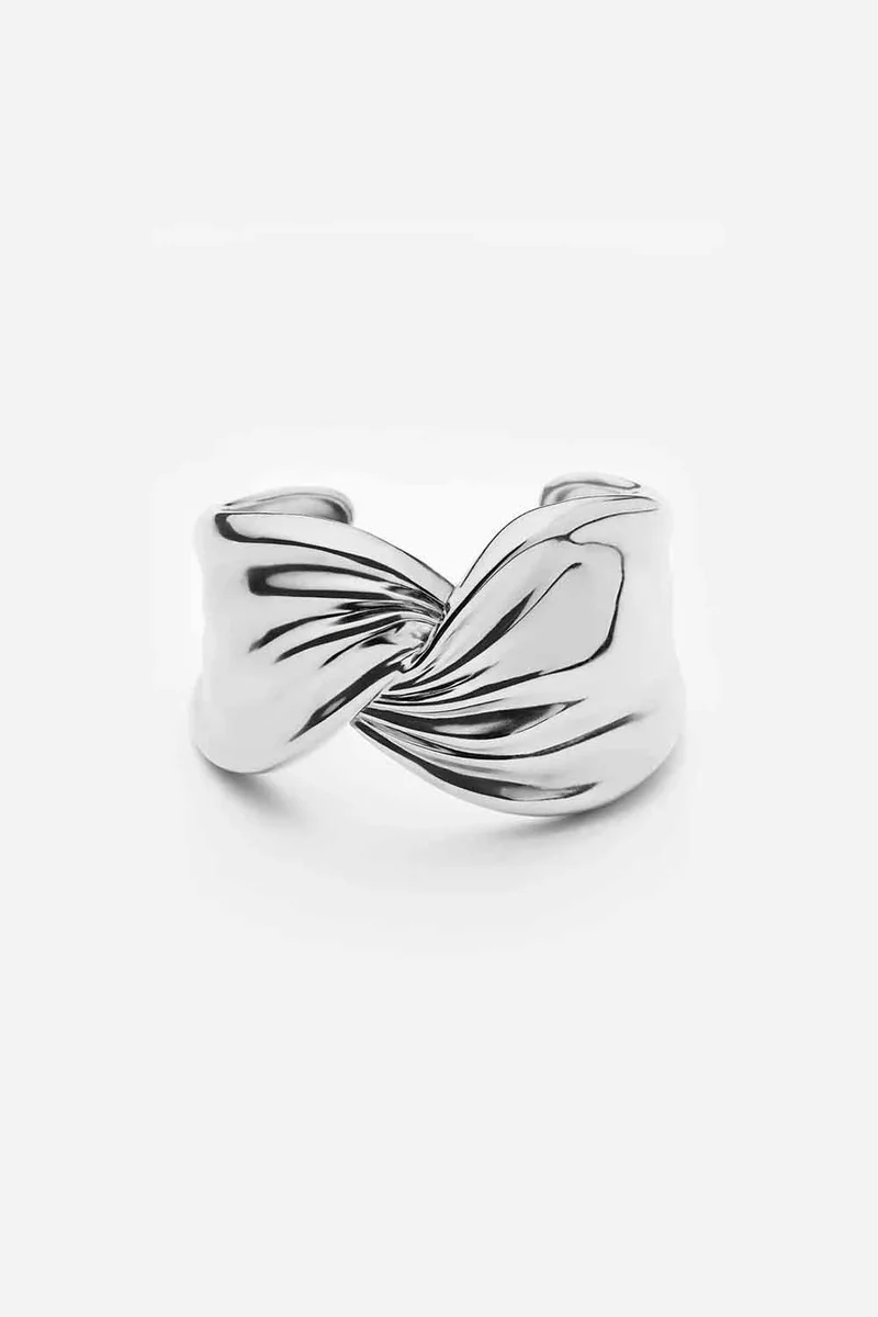 Missoma MARK GONG DRAPED STATEMENT CUFF