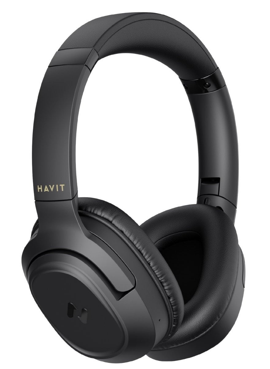 Wireless Bluetooth Headphones with 50H Playtime, Stereo Sound, Foldable Over-Ear Design, USB-C Fast Charging, 40mm Drivers, Game Mode, Noise-Isolating Cushions, Built-in Mic, AUX Mode, Ergonomic Comfort Fit, for Music, Work, Calls, Travel, Study & Ga