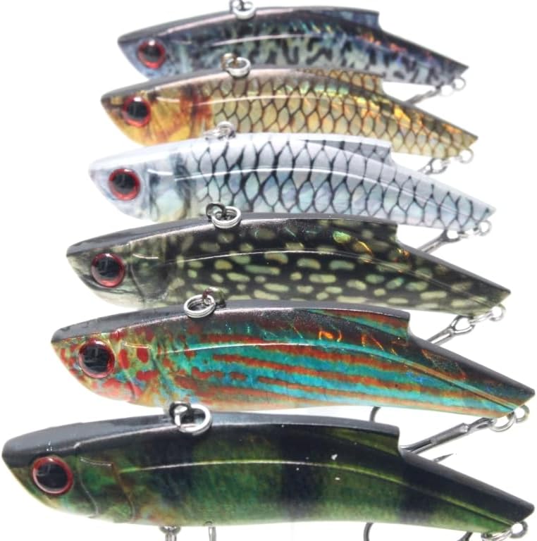 wLure Minnow Crankbait for Bass Fishing Bass Lure Jerkbait Fishing Lures and Tackle Box - Image 1