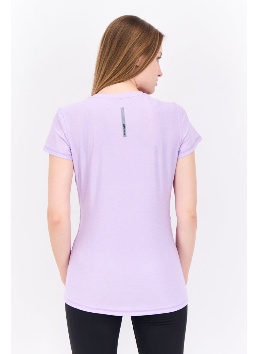 Women Sportswear Fit Short Sleeves Training T-Shirt, Lavender - pzsku/ZC6DDC1B0682E9A8573D6Z/45/_/1738161770/dc5d8778-5f9a-4874-adcf-01017f148e0c