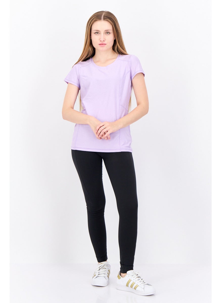 Women Sportswear Fit Short Sleeves Training T-Shirt, Lavender - pzsku/ZC6DDC1B0682E9A8573D6Z/45/_/1739801528/3d4c813d-3306-4370-b301-86c9aba1ca75