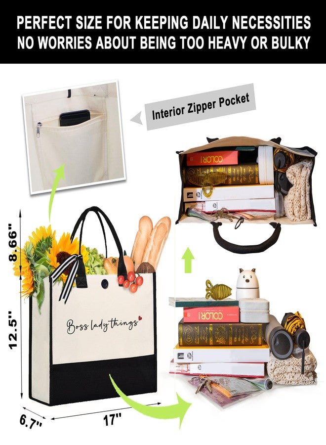 Afterprints هدايا مديرة بعد الطباعة للنساء، أفضل حقيبة قماش للتسوق للمديرات، هدايا ليوم المديرات، عيد الميلاد، مغادرة المديرات، حقيبة سفر للشاطئ - Image 5