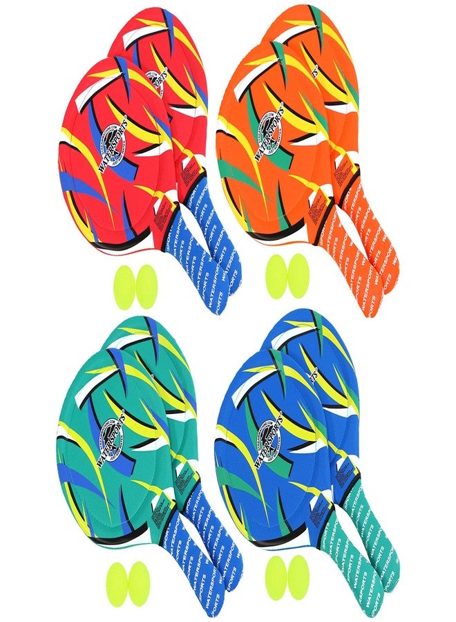 Stream Machine Water Sports Itza Masher Water Paddle and Ball Set of 2 - Water Resistant Outdoor Games - Family Friendly Pool Toys (Colors May Vary) - Image 3