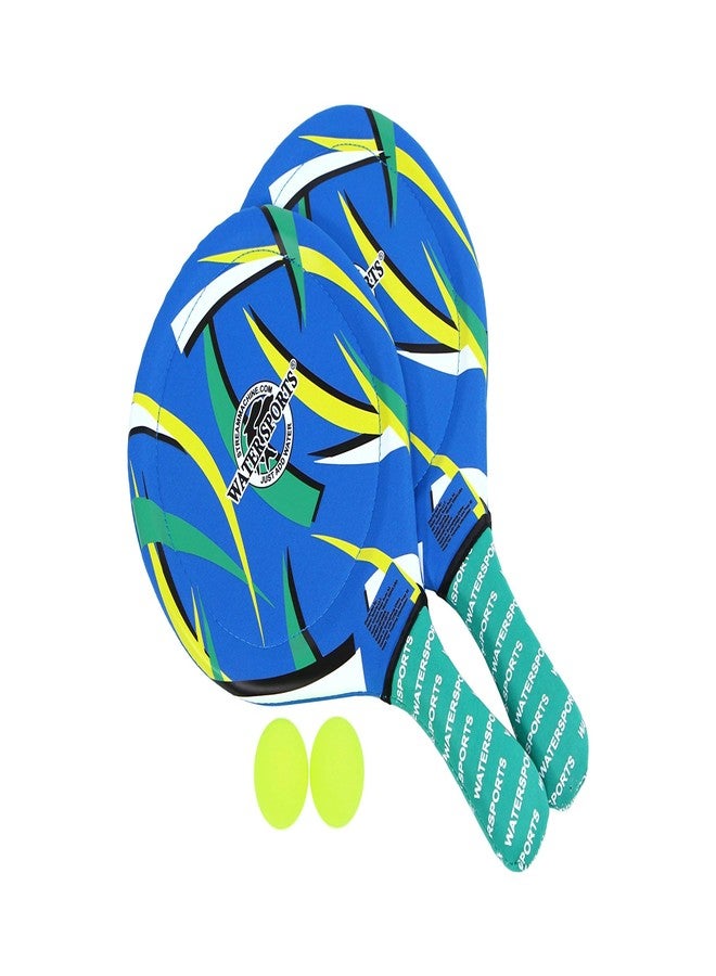 Stream Machine Water Sports Itza Masher Water Paddle and Ball Set of 2 - Water Resistant Outdoor Games - Family Friendly Pool Toys (Colors May Vary) - Image 4